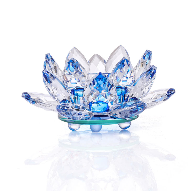 Candle Glass Supplies - งานฝีมือ แจกันดอกบัวคริสตัล เชิงเทียนแก้ว ที่วางเทียนทีไลท์ เครื่องประดับ ของตกแต่งบ้าน