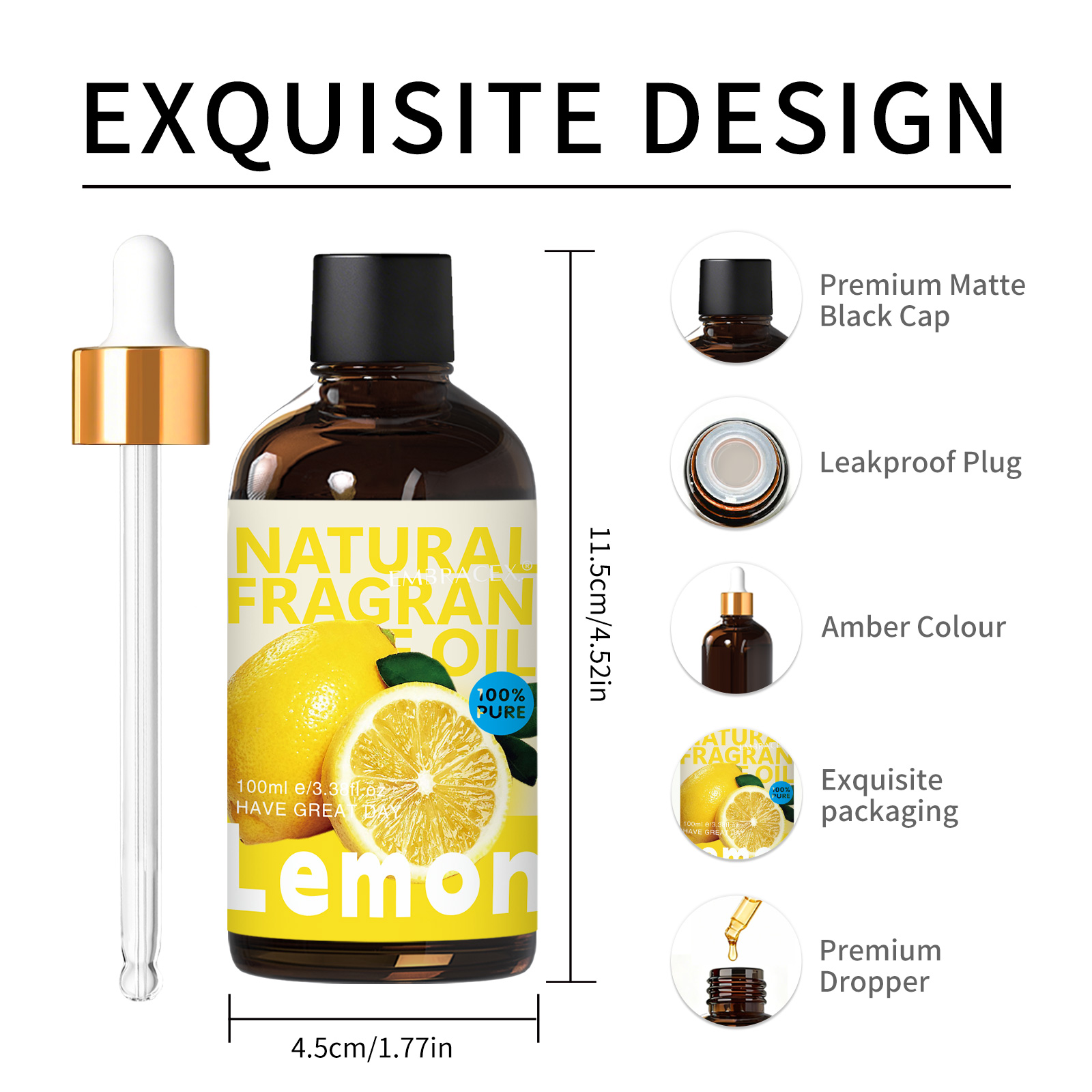 น้ำมันหอมระเหยเลมอน 100 มล. น้ - Candle Supplies Essential Oils บทวิจารณ์และราคา