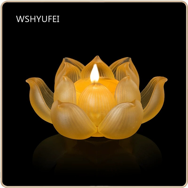 เชิงเทียนแก้วรูปดอกบัว ฐานวางเ - Candle Glass Supplies บทวิจารณ์และราคา