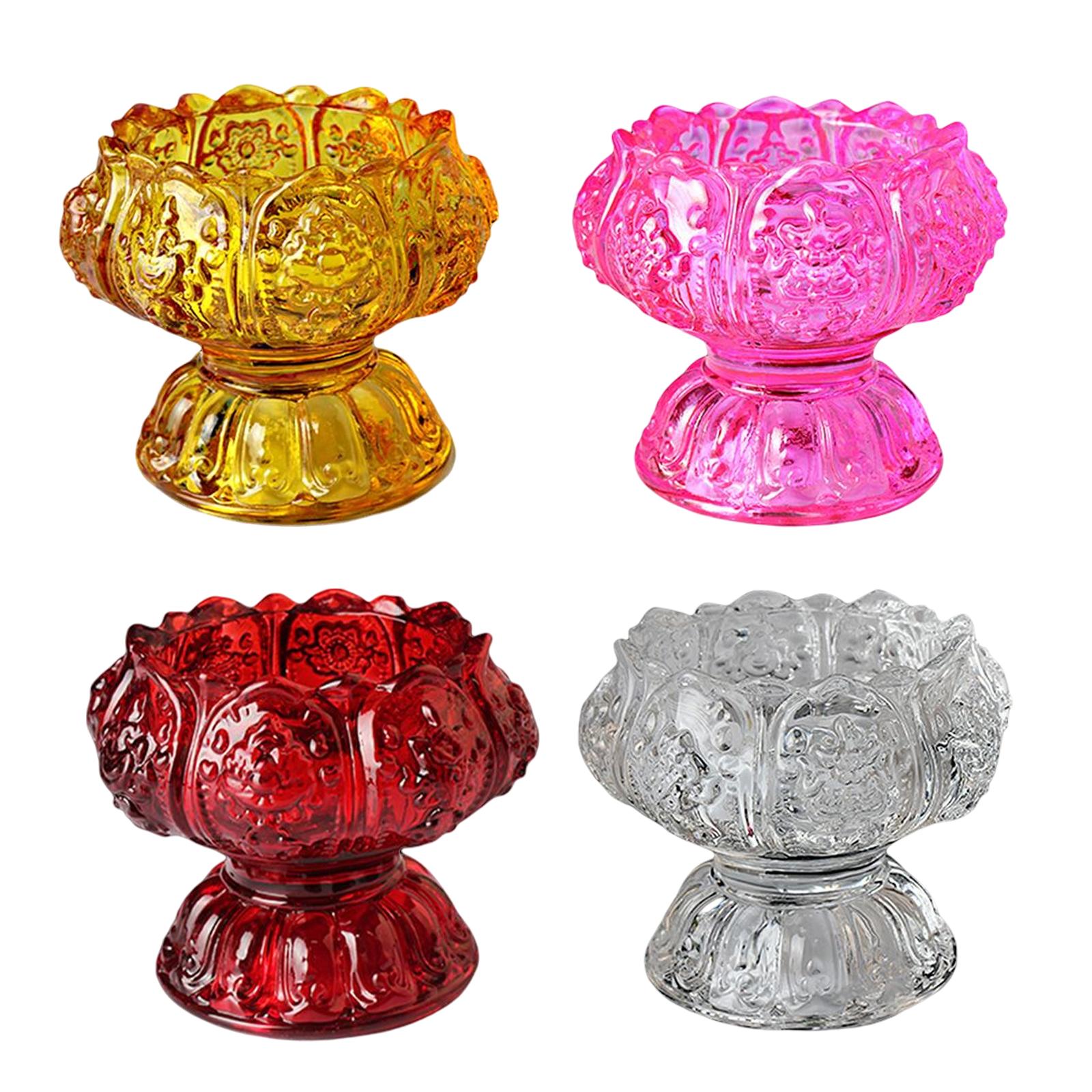 ที่วางเทียนสำหรับอุปกรณ์พุทธศา - Candle Glass Supplies บทวิจารณ์และราคา