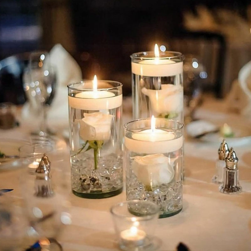 1 ชิ้นล้างกระบอกเชิงเทียนแก้วล - Candle Glass Supplies บทวิจารณ์และราคา