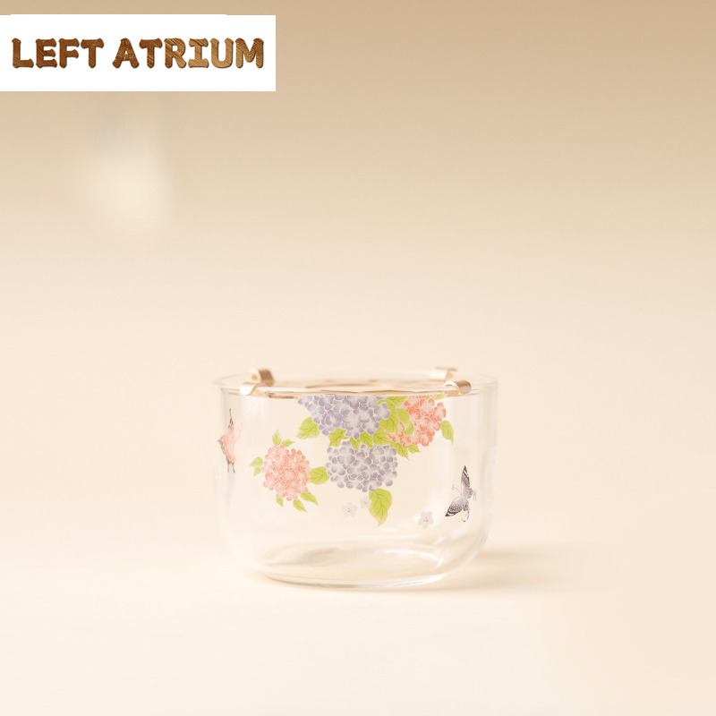 ที่อุ่นชาแก้วทรงผีเสื้อไฮเดรนเ - Candle Glass Supplies บทวิจารณ์และราคา