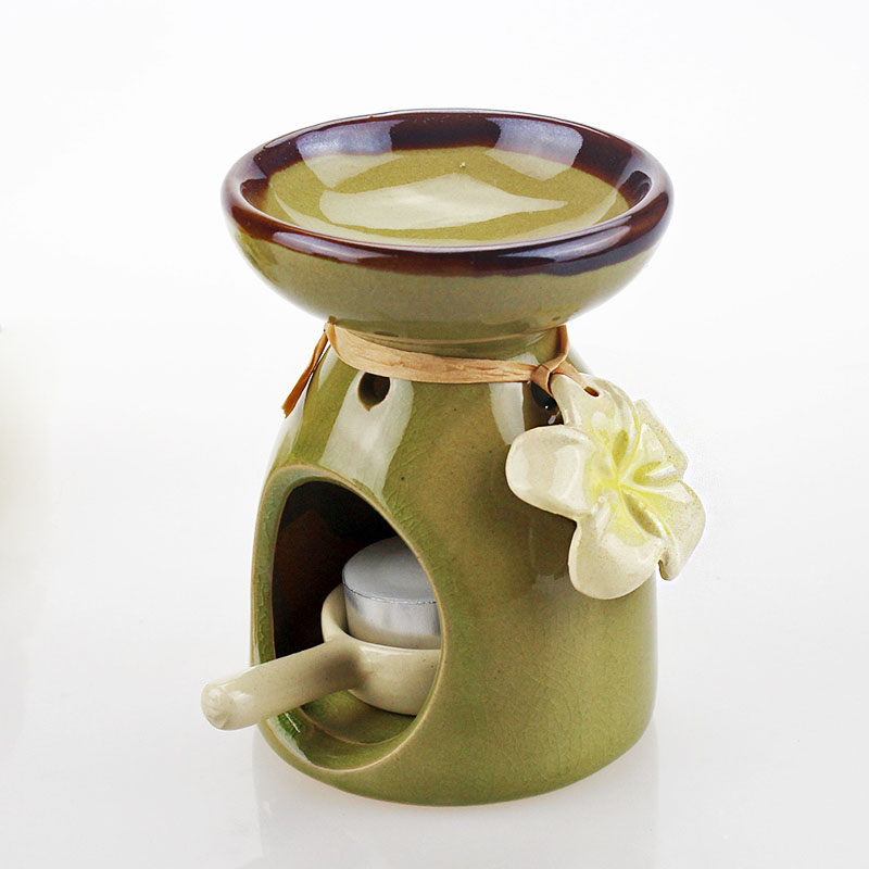 เซรามิคตะเกียงน้ำมันหอมดอกไม้ต - Candle Supplies Essential Oils บทวิจารณ์และราคา
