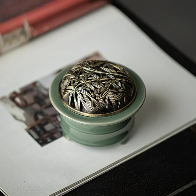 ที่วางธูปเซลาดอน Yue Kiln ดีไซ - Candle Glass Supplies บทวิจารณ์และราคา