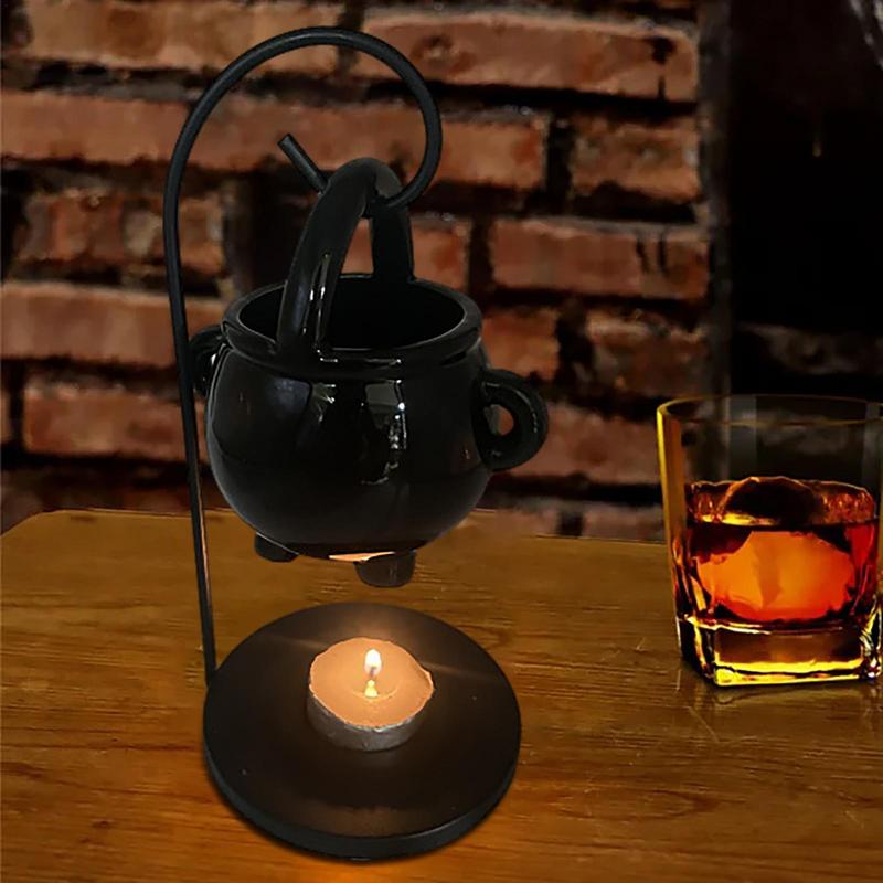 แขวนหม้อWax Burnerแม่มดCaldron - Candle Supplies Essential Oils บทวิจารณ์และราคา