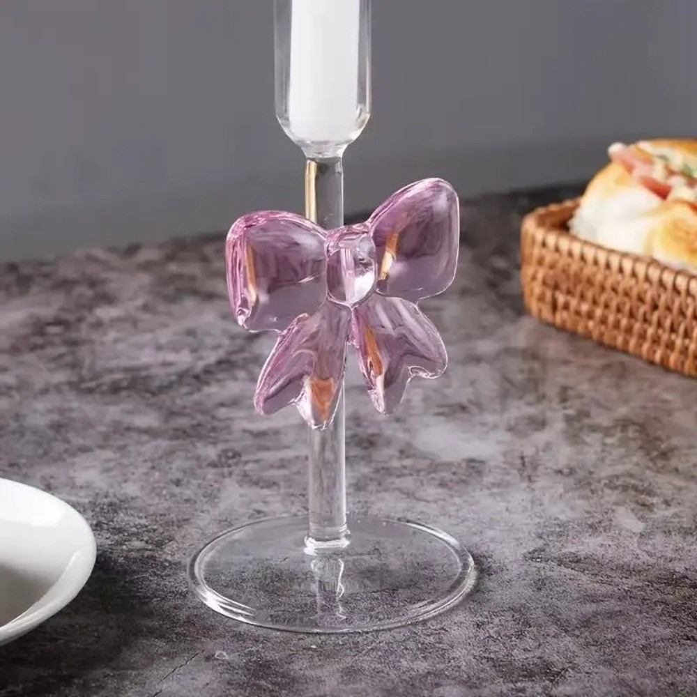 เชิงเทียนแก้วใสทรงสูง อุปกรณ์จ - Candle Glass Supplies บทวิจารณ์และราคา