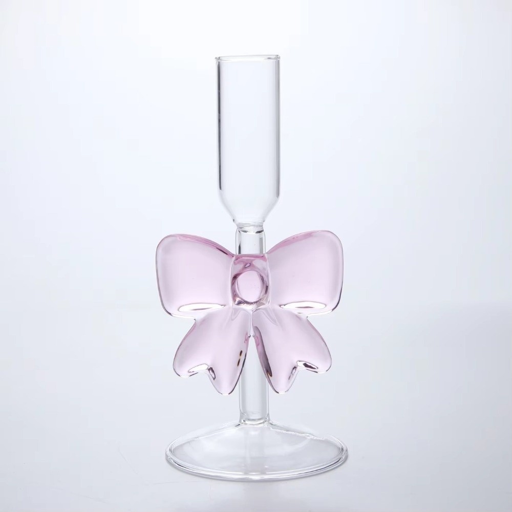 เชิงเทียนแก้วใสทรงสูง อุปกรณ์จ - Candle Glass Supplies บทวิจารณ์และราคา